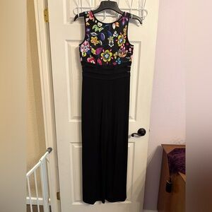 High Drama vintage one piece jump suit. Size 8